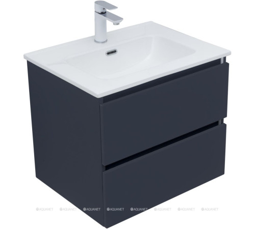 Тумба под раковину Aquanet Вега 2.0 60 2 ящика маренго 00337947