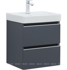 Тумба под раковину Aquanet Вега 50 2 ящика маренго 00329588