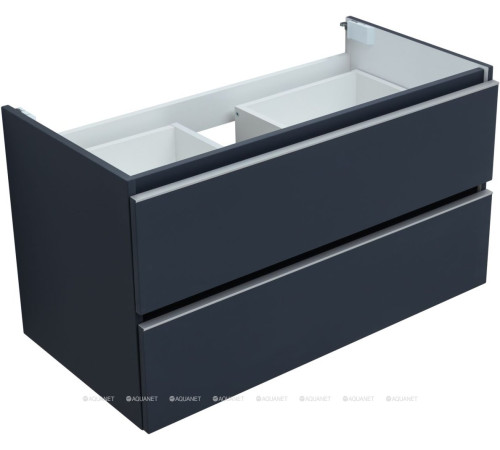Тумба под раковину Aquanet Вега 90 подвесная 2 ящика маренго 00329592