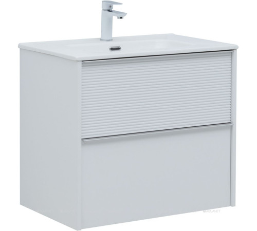 Тумба под раковину Aquanet Вита 70 белый матовый 00330476
