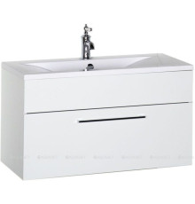 Тумба под раковину De Aqua Кубика 90 белая 167034