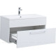 Тумба под раковину De Aqua Кубика 90 белая 167034