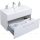 Тумба под раковину De Aqua Кубика 90 белая 167034