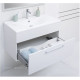 Тумба под раковину De Aqua Кубика 90 белая 167034
