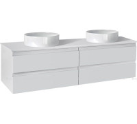 Тумба со столешницей Jacob Delafon Madeleine 120 см с подсветкой белый матовый EB2085-J51