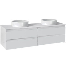 Тумба со столешницей Jacob Delafon Madeleine 120 см с подсветкой белый матовый EB2085-J51