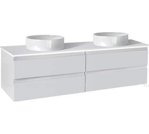 Тумба со столешницей Jacob Delafon Madeleine 120 см с подсветкой белый матовый EB2085-J51