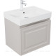 Тумба с раковиной Aquanet Агата 60 1 ящик бежевый 00348183