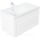 Тумба с раковиной Aquanet Агата 90 R 1 ящик белый сатин 00365936