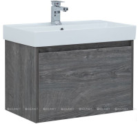 Тумба с раковиной Aquanet Nova Lite 75 1+1 ящик дуб рошелье 00245242