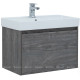 Тумба с раковиной Aquanet Nova Lite 75 1+1 ящик дуб рошелье 00245242