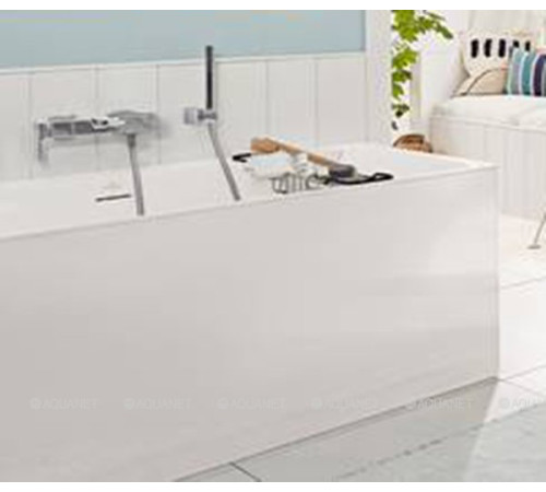 Ванна квариловая Villeroy & Boch Subway 3.0 180x80 см комплект с ножками и сливом-переливом UBQ180SBW2DV-01