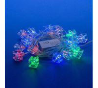 Гирлянда с насадками Uniel Шарики 10 LED 2 м ULD-7918