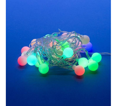 Гирлянда с насадками Uniel Радуга 10 LED 2 м ULD-9580