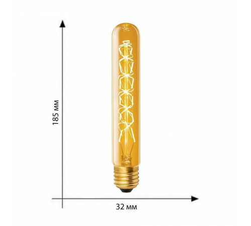 Лампа накаливания Uniel IL-V E27 60Вт K UL-00000485