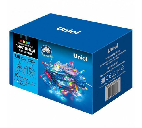 Гирлянда Нить Uniel ULD-S1000-120 UL-00001353