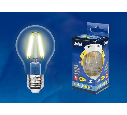 Лампа светодиодная Uniel MB GLM10TR E27 7Вт 3000K UL-00002366