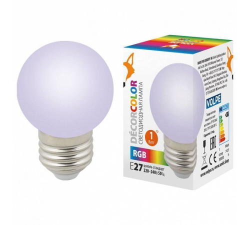 Лампа светодиодная Volpe Sky E27 1Вт K UL-00005808