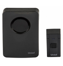 Звонок беспроводной Uniel UDB-014W черный UL-00006433
