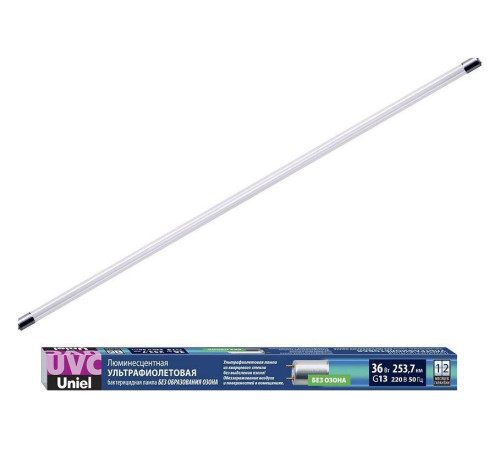 Лампа бактерицидная Uniel G13 36Вт K UL-00007278