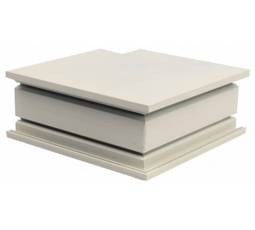 Соединитель угловой L-образный для треков накладных Uniel UBX-MS22 UL-00008732