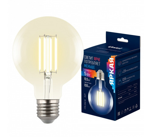 Лампа светодиодная Uniel ЯРКАЯ A++ UL-00011942