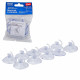 Крепление для гирлянд Uniel UCC-Y12 CLEAR 010 POLYBAG UL-00012369