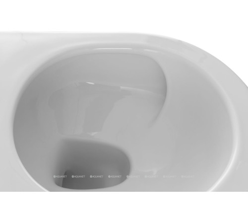 Унитаз подвесной Aquanet Atago W Short Tornado с сиденьем Soft Close Slim 332173