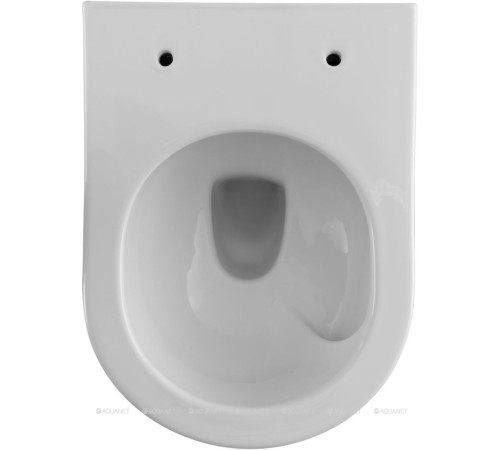 Унитаз подвесной Aquanet Atago W Short Tornado с сиденьем Soft Close Slim 332173