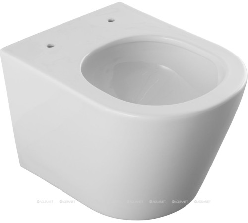 Унитаз подвесной Aquanet Atago W Short Tornado с сиденьем Soft Close Slim 332173