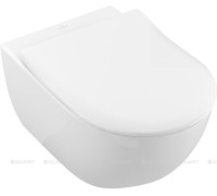 Унитаз подвесной Villeroy & Boch Subway 2.0 370x560 мм с сиденьем 5614R201