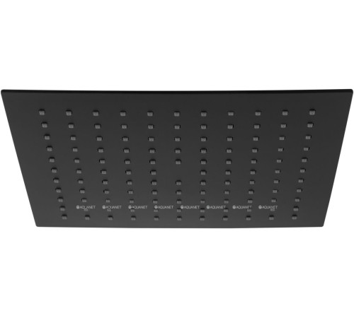 Верхний душ Aquanet Static 250x250 мм черный матовый AF330-84-S250B