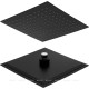 Верхний душ Aquanet Static 250x250 мм черный матовый AF330-84-S250B