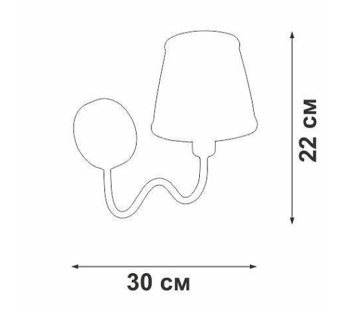 Бра Vitaluce V1848 V1848-8/1A