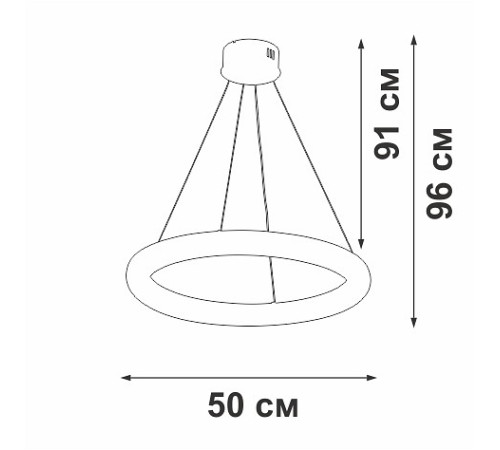 Подвесной светильник Vitaluce V2543DT V2543DT-0/1S