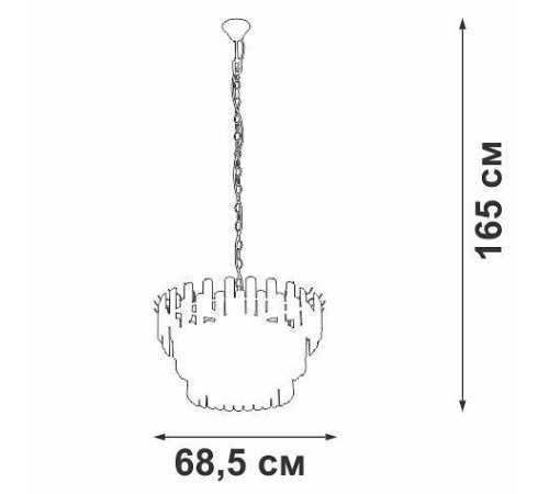 Подвесная люстра Vitaluce V53440 V53440-8/11