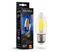 Лампа светодиодная Voltega Candle 6 Вт E27 2800 K 7046