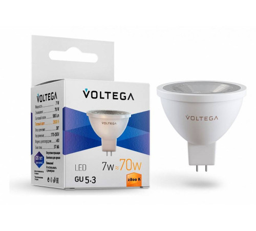 Лампа светодиодная Voltega Sofit GU5.3 Lens 7062