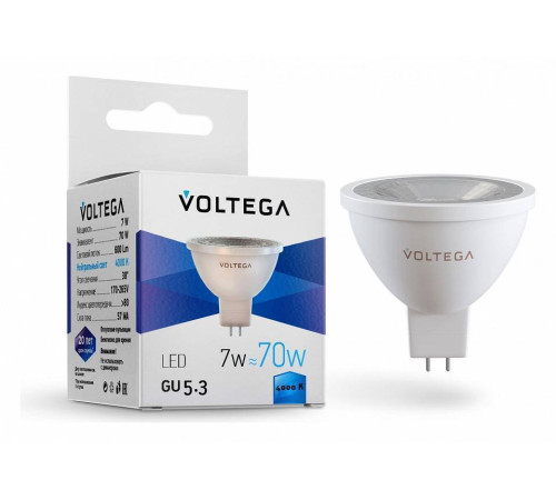 Лампа светодиодная Voltega Sofit GU5.3 Lens 7063