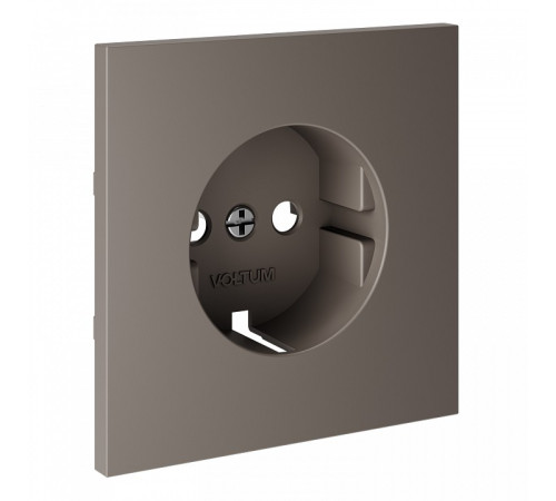 Накладка для розетки с заземлением Voltum S70 VLS000614
