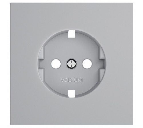 Накладка для розетки с заземлением Voltum S70 VLS000616