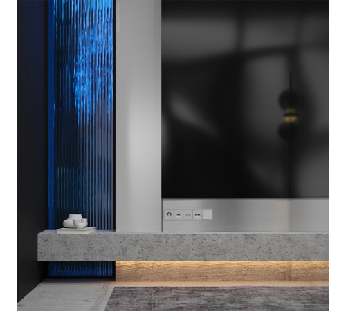 Накладка для розетки с заземлением Voltum S70 VLS000616