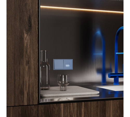 Накладка для заглушки для поста с подсветкой и с датчиком Voltum S70 VLS002415