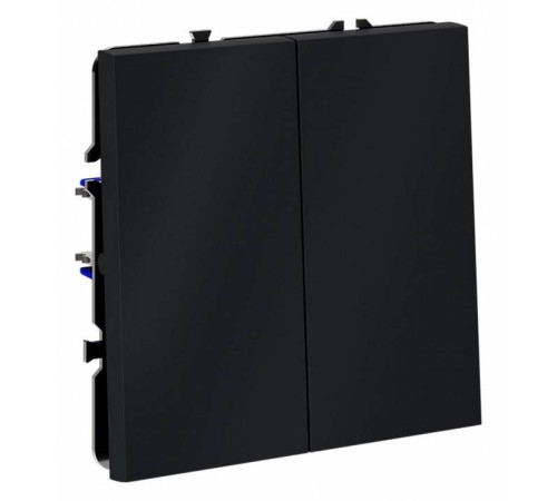 Выключатель двухклавишный без рамки Voltum S70 VLS020107