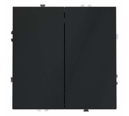 Выключатель двухклавишный без рамки Voltum S70 VLS020107