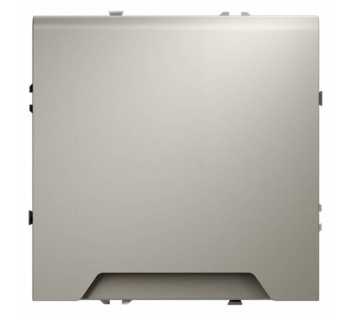 Розетка с заземлением и со шторкой, без рамки с крышкой Voltum S70 VLS040303