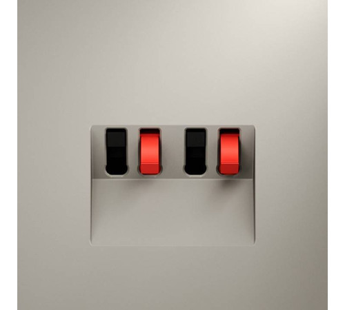 Розетка акустическая без рамки Voltum S70 VLS060303