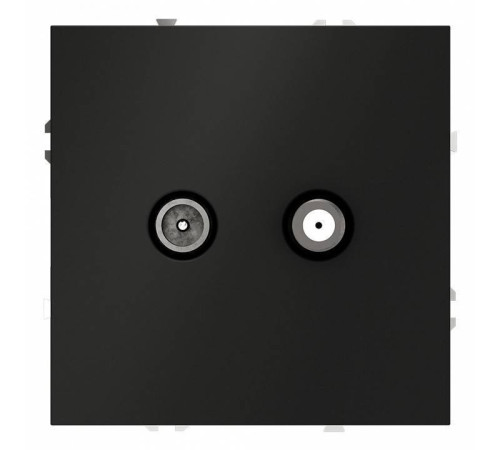 ТВ-розетка и SAT-розетка оконечная без рамки Voltum S70 VLS060408