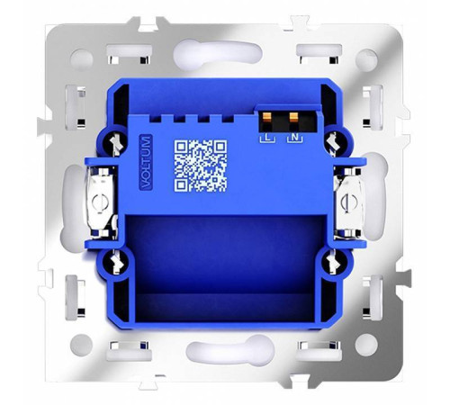 Заглушка для поста с подсветкой, без рамки Voltum S70 VLS070602
