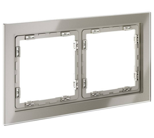 Рамка на 2 поста Voltum S70 VLS110204
